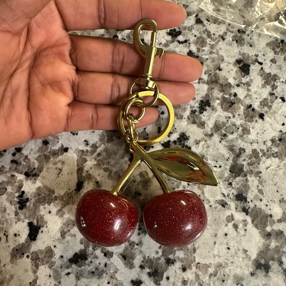 CHERRIES KEYCHAIN AND BAG ACCESSORY - Picture 3 of 9
